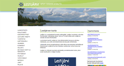 Desktop Screenshot of lestijarvi.fi